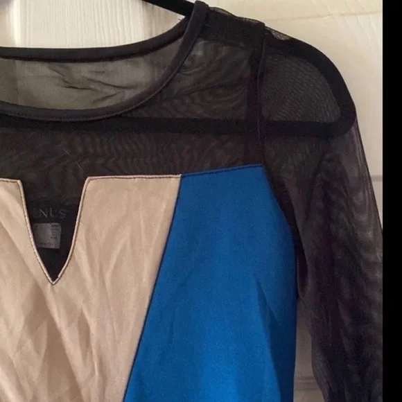 Venus Black Long Sleeve Mini Short Dress size S

Length 36” - Picture 3 of 6